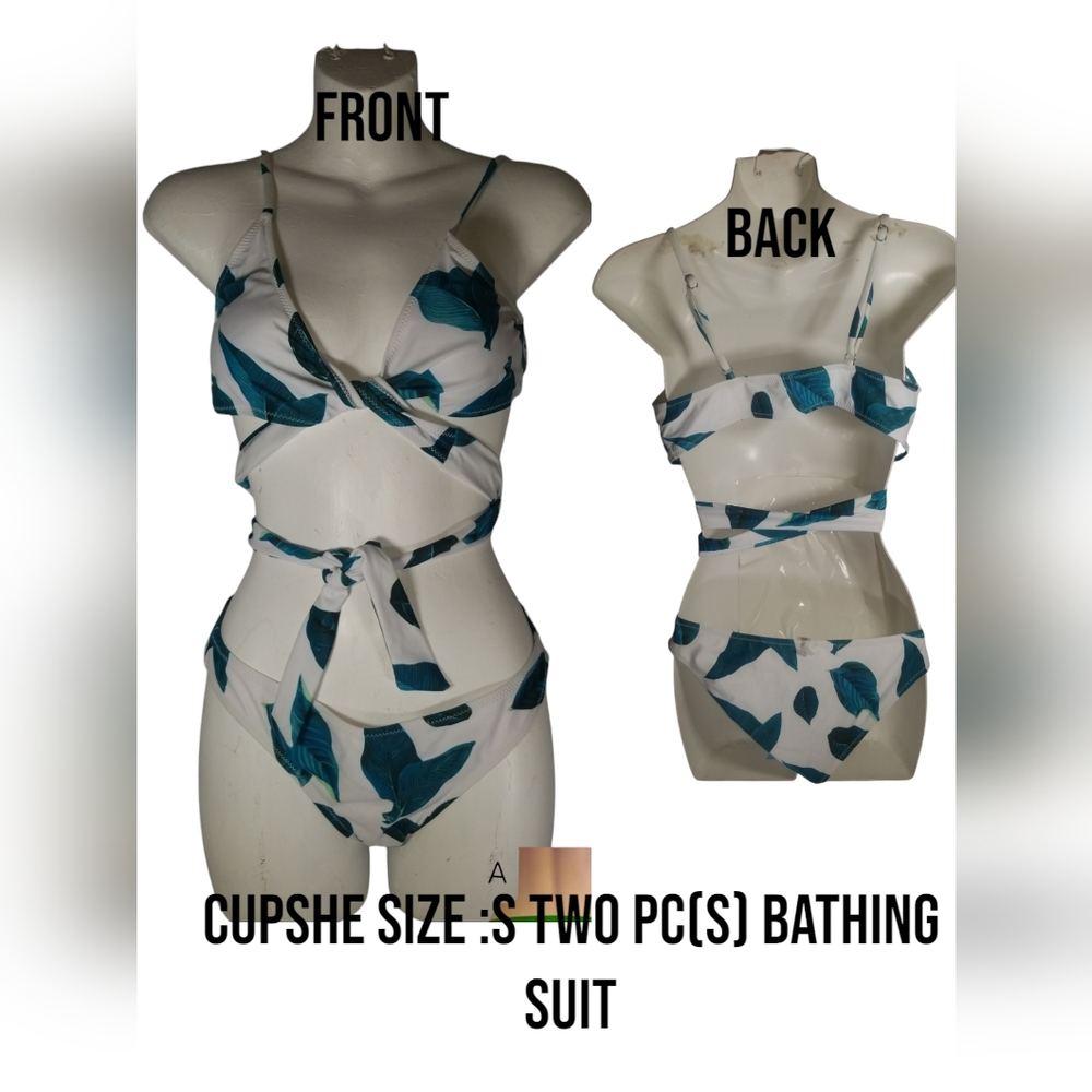 Leaf Print Swimsuit